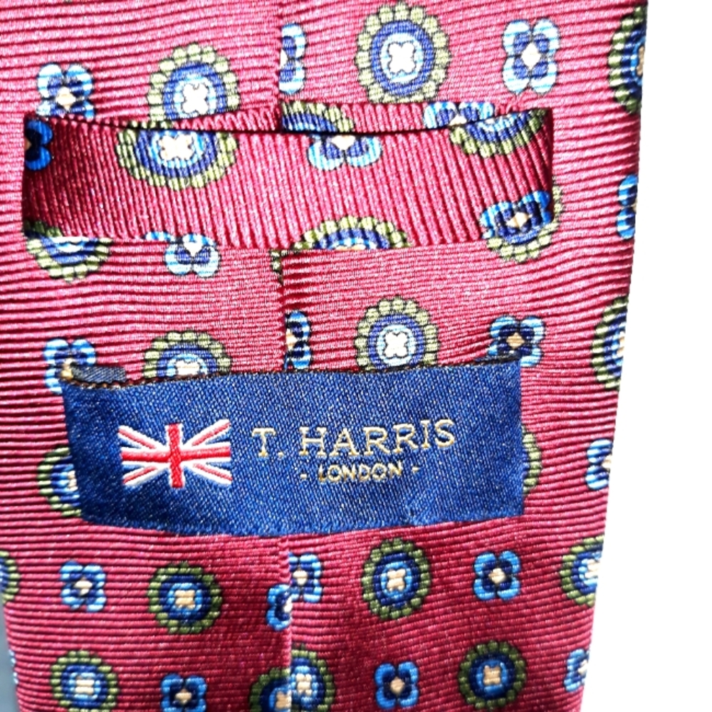 T. Harris foulard tie